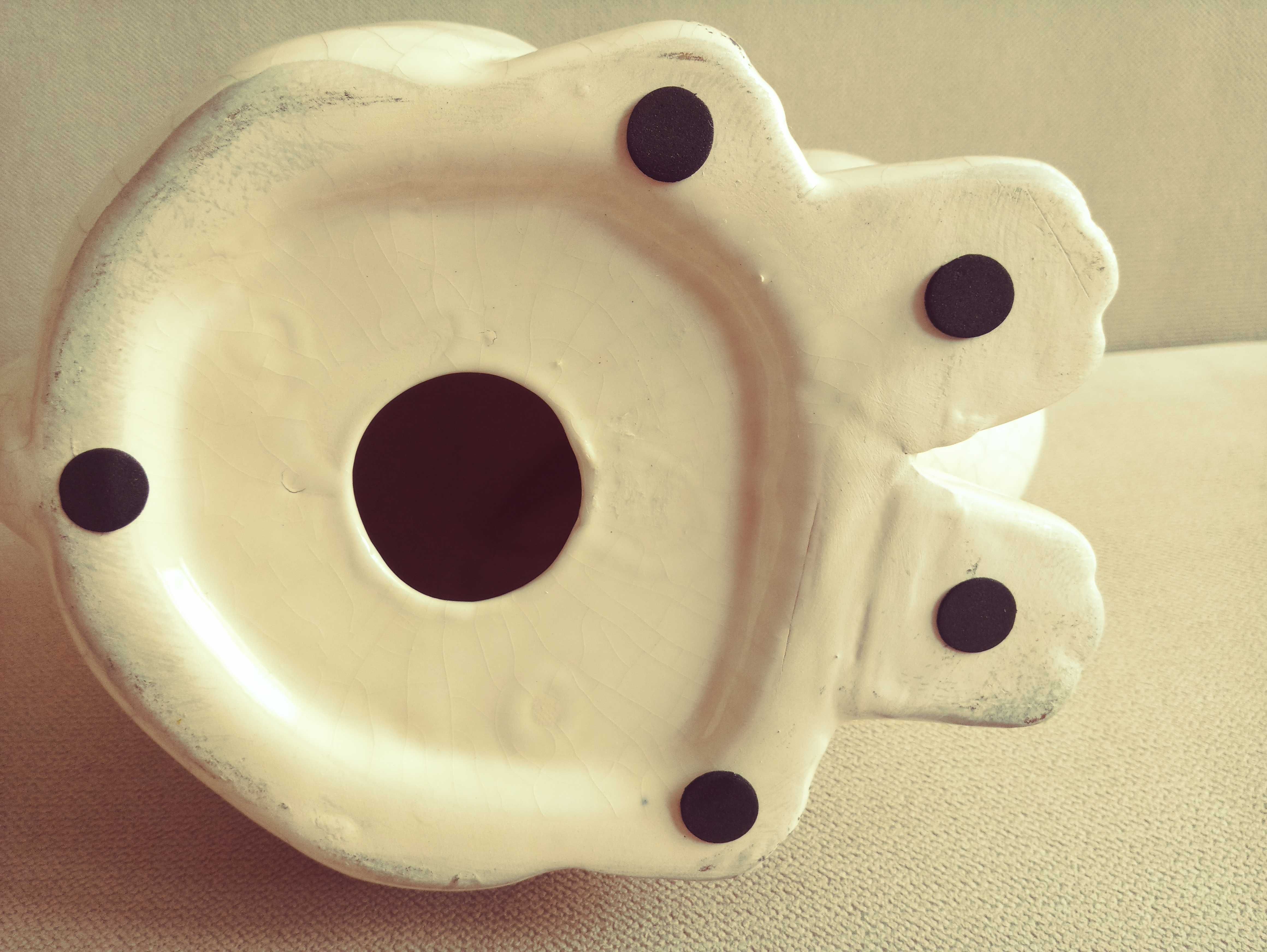 Króliczek ceramiczny NOWY - wysokość 18 cm