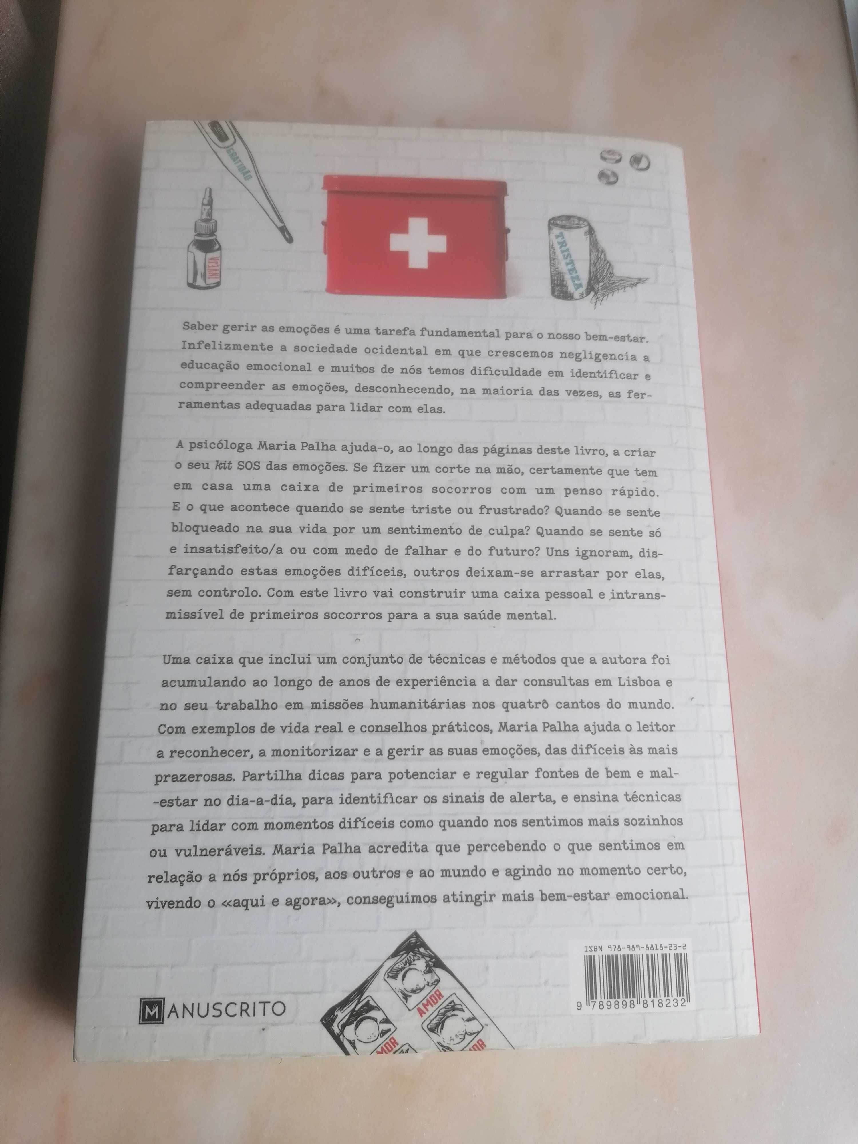 Livro " Uma caixa de primeiros socorros das emoções"