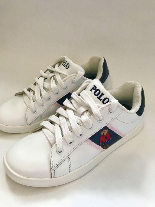 Кросівки Білі. POLO. Ralph Lauren. Оригінал. 34,5/35 розмір.  23 см
