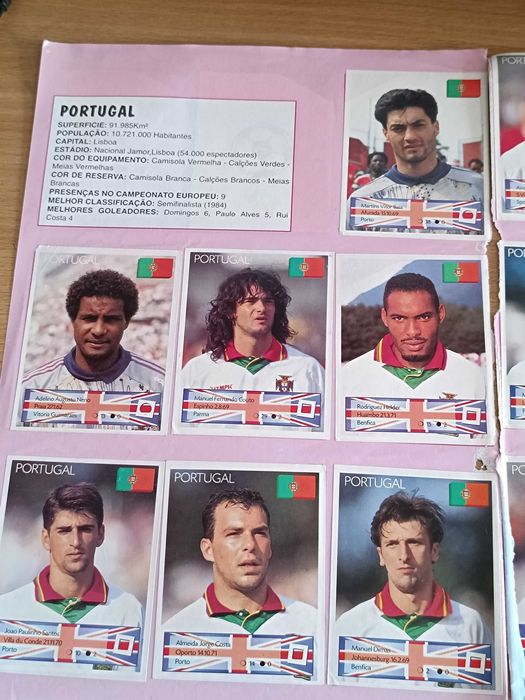 30 Autocolantes do Eurocup 96 Euro 96