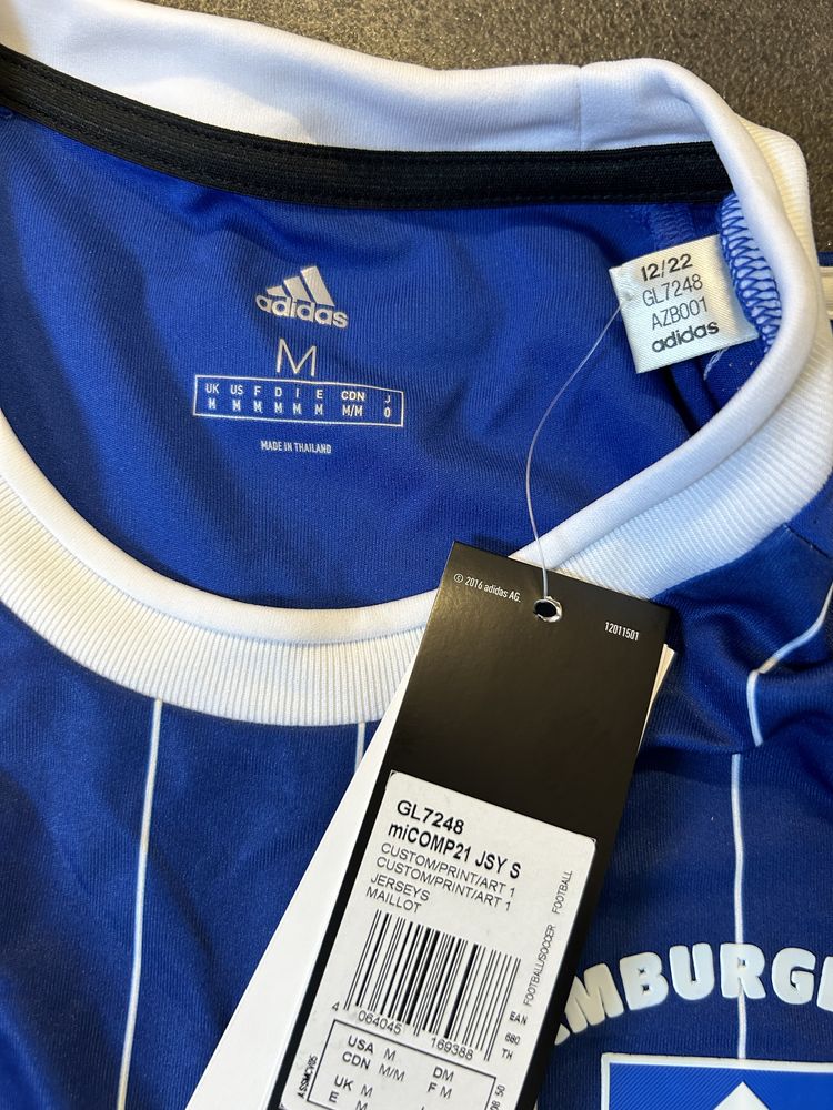Koszulka Piłkarska Hamburger SV/HSV kolor niebieski, rozmiar M, nowa