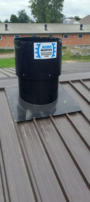Kominy wentylacyjne do chlewni, kurników, obór