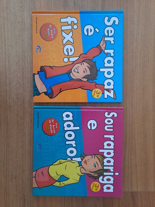 Livros Ser rapaz/ rapariga é fixe!