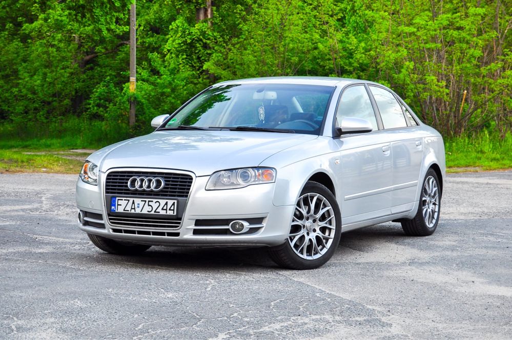 Zadbana prywatnie AUDI A4 B7 * Benzyna 2.0 * NOWE LPG * Sedan * Gaz *
