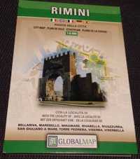 Rimini - plan miasta 1:8000