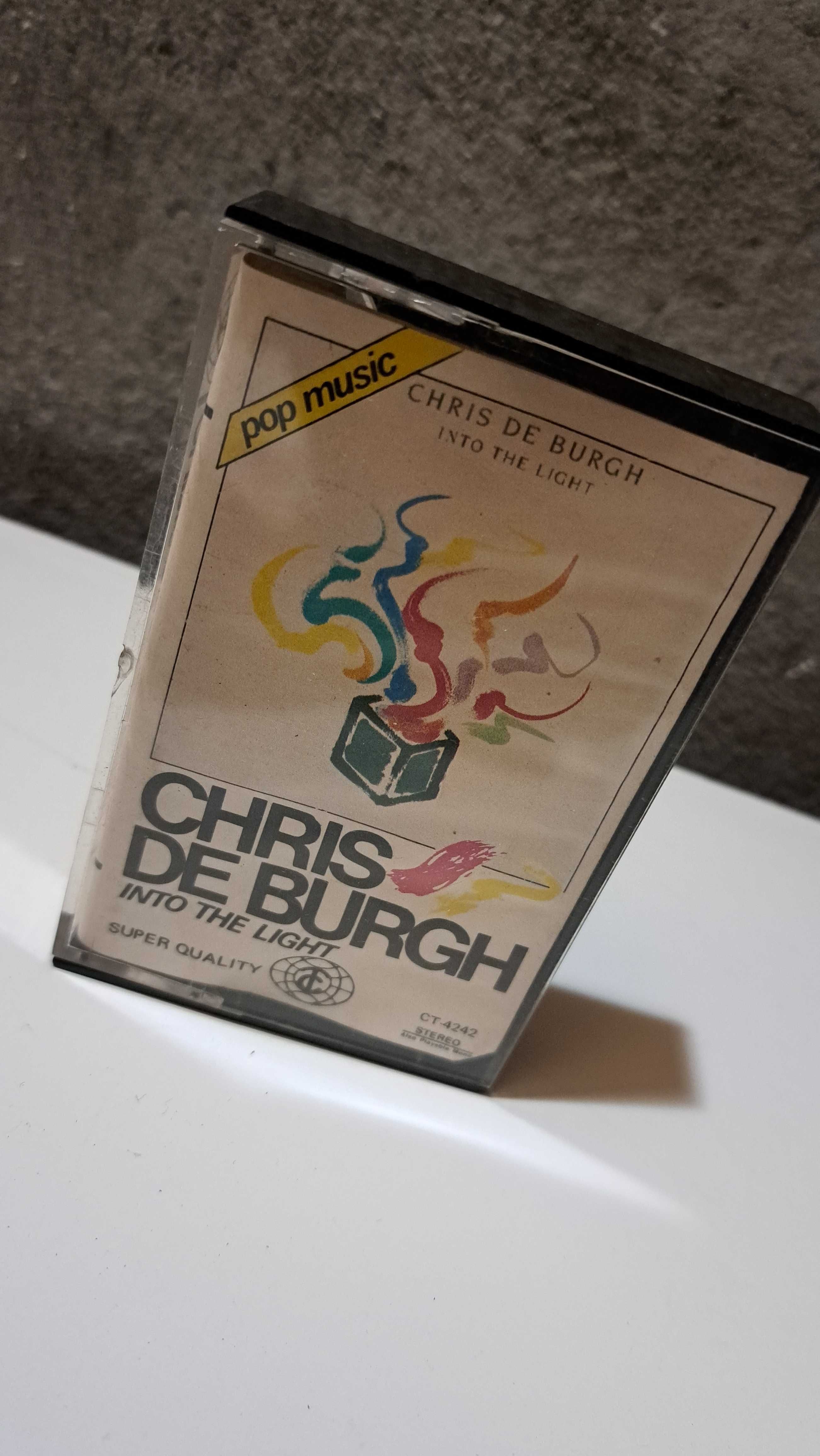 Chris de Burgh into the light kaseta magnetofonowa