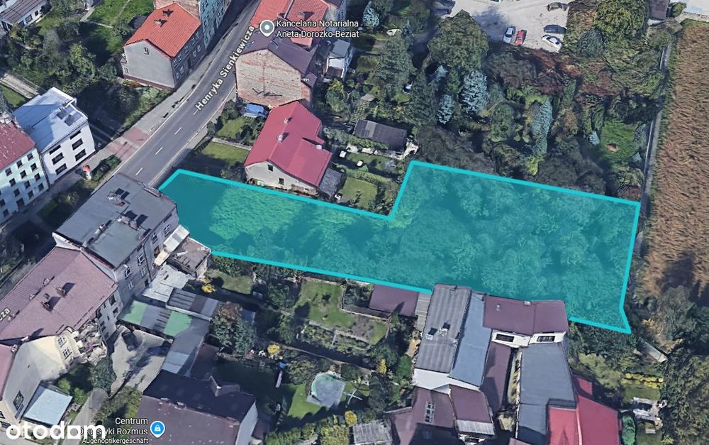 Na sprzedaż | Działka inwestycyjna — Oświęcim, ul. Sienkiewicza