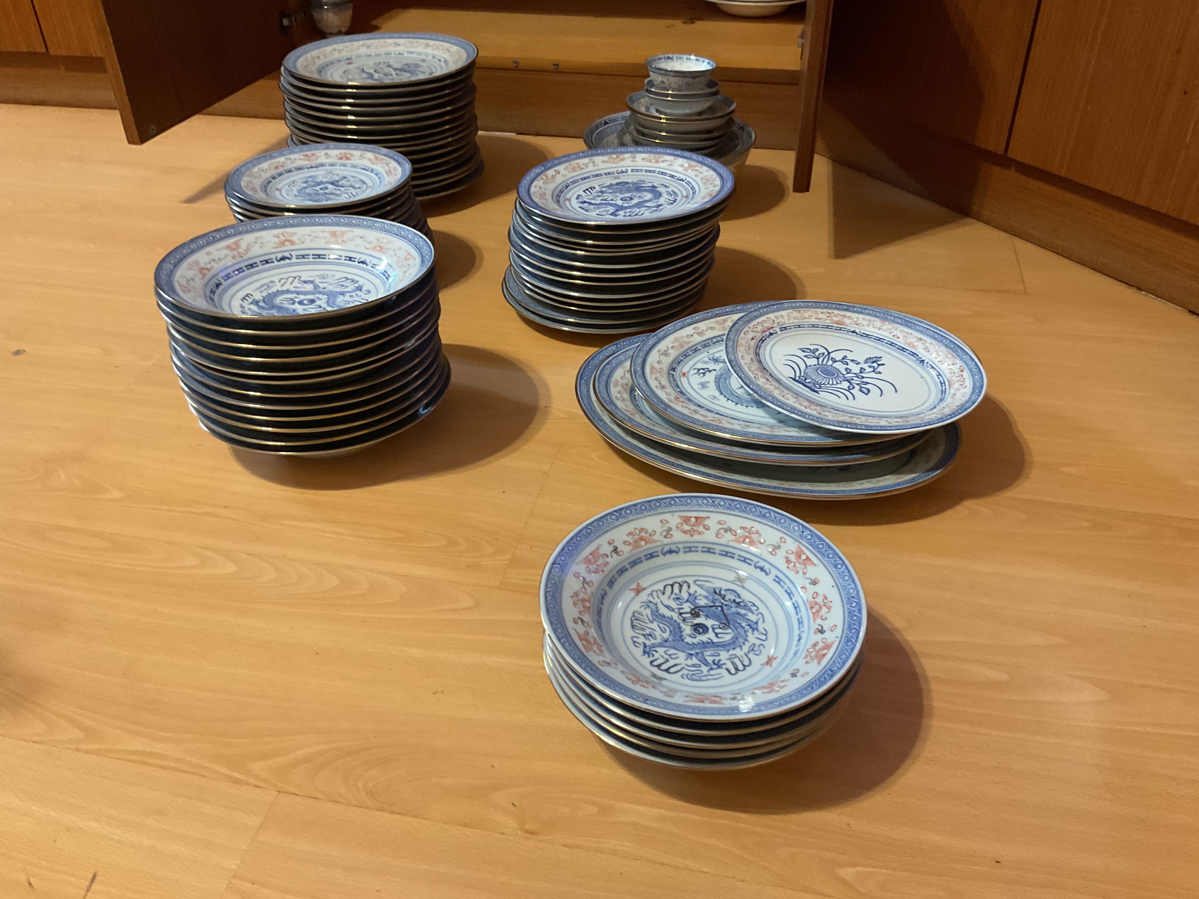 Serviço de mesa chinês
