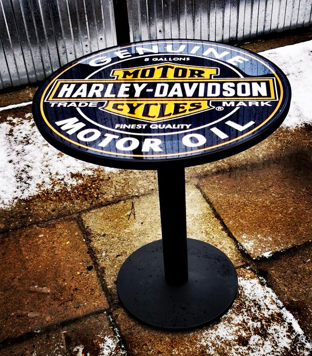Stół Harley Davidson