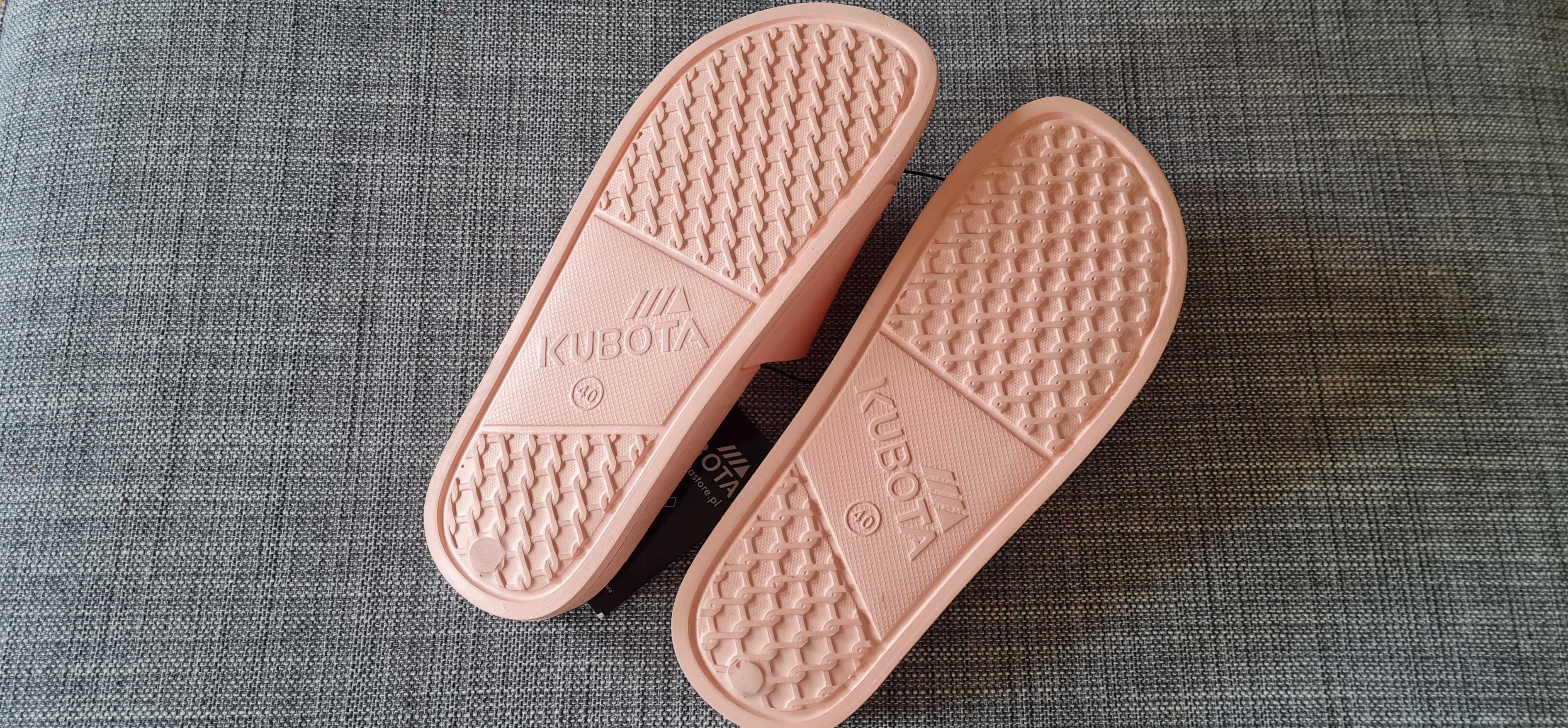 Klapki KUBOTA basenowe plażowe basen plaża  sandałki sandały