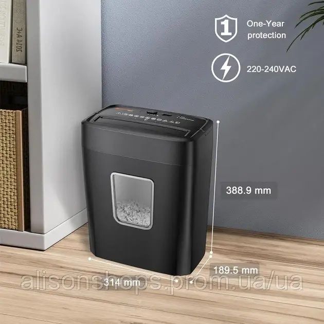 Шредер Bonsaii C261-C, подрібнювач папер