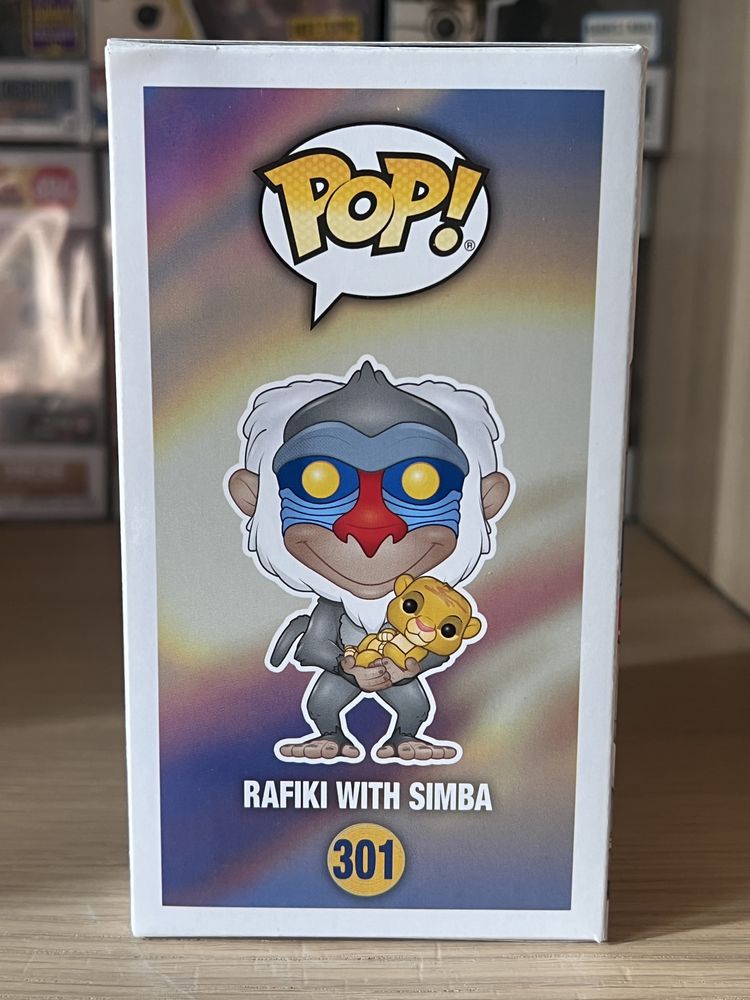 Rafiki with Simba 301 Disney Funko Pop Hot Topic