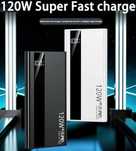 Powerbank 120W Super szybkie ładowanie pojemność 20 000mAh