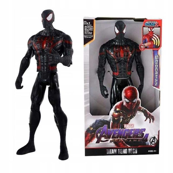 Figurka Spiderman czarny Avengers