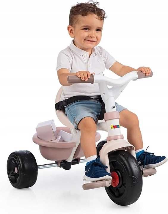 SMOBY Rowerek Trójkołowy Dla Dzieci  Róż