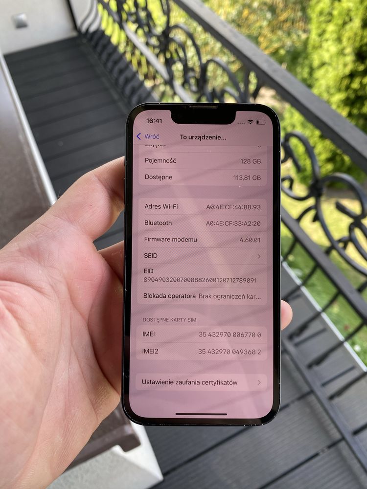 iPhone 13 Mini, czarny