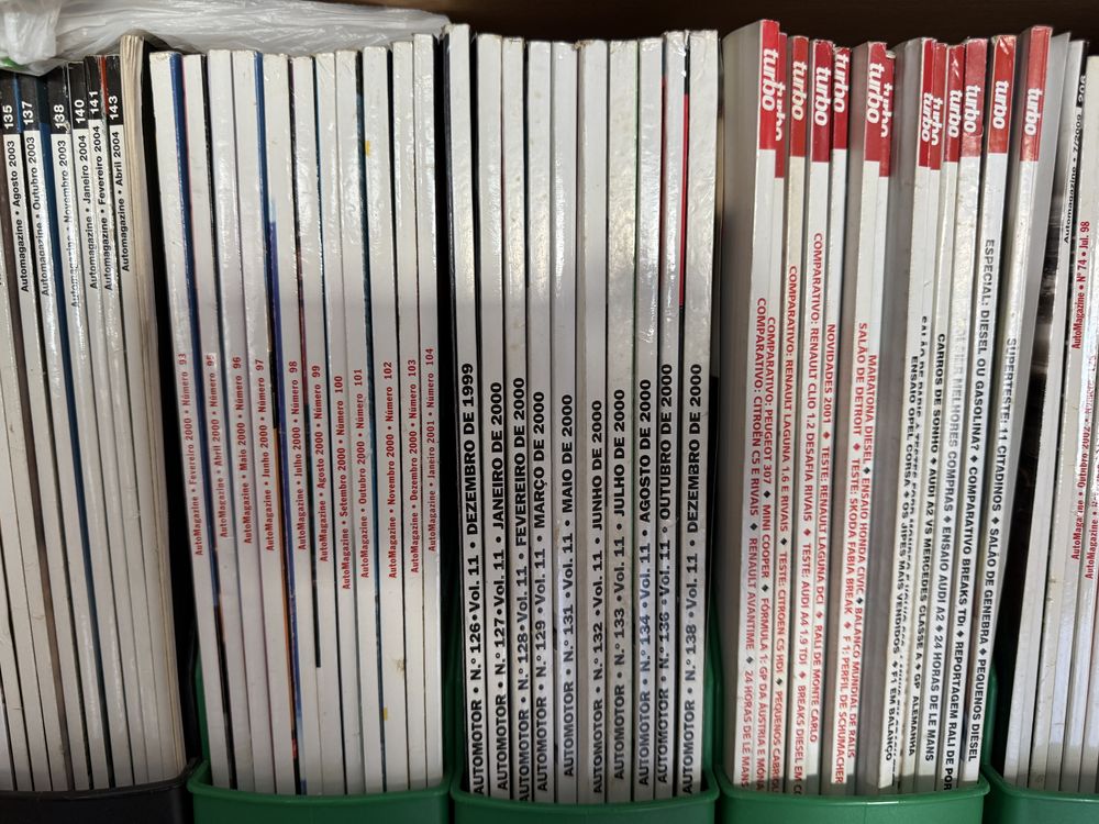 Revistas de Automoveis diversas