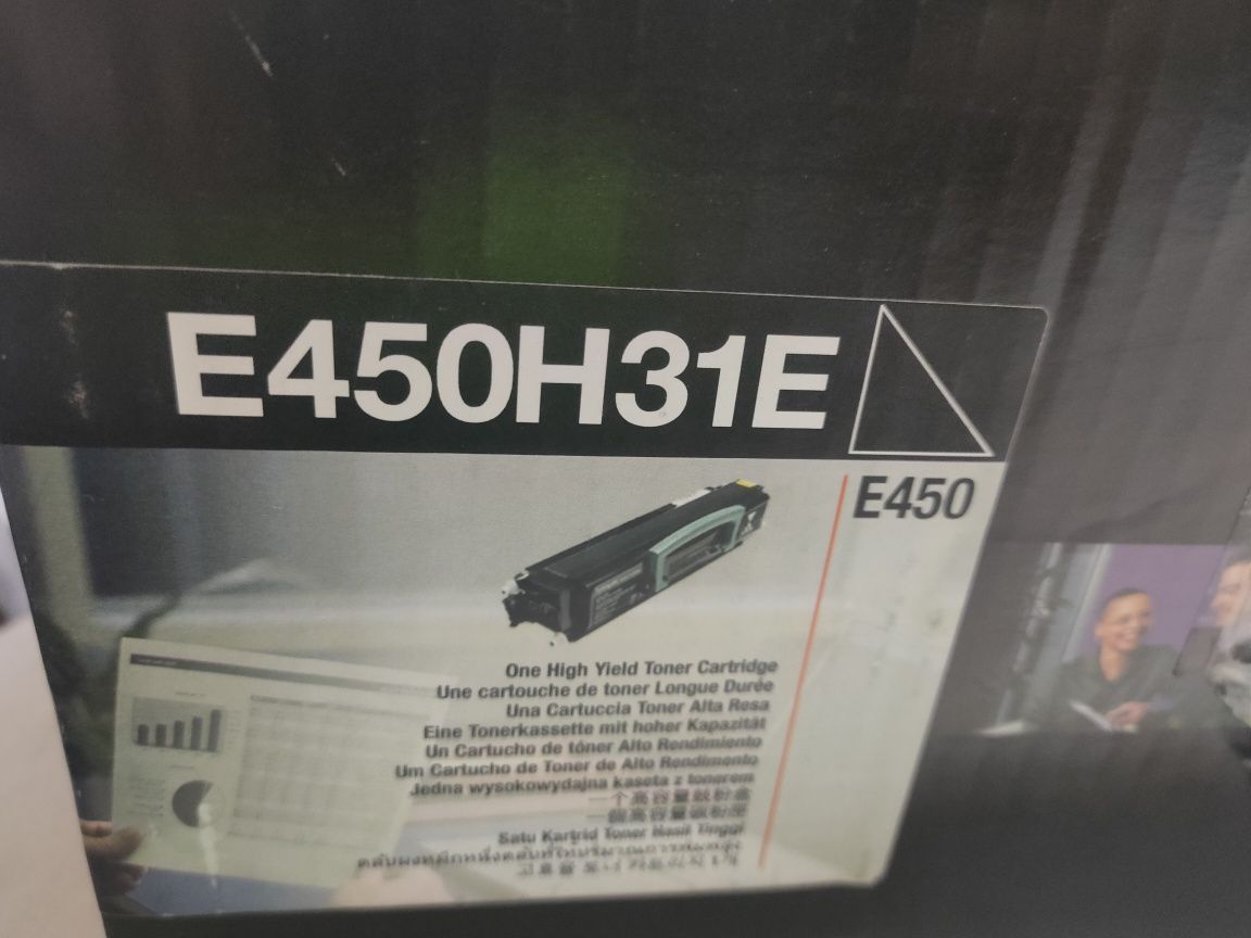 Toner Lexmark E450H31E - nowy oryginalny