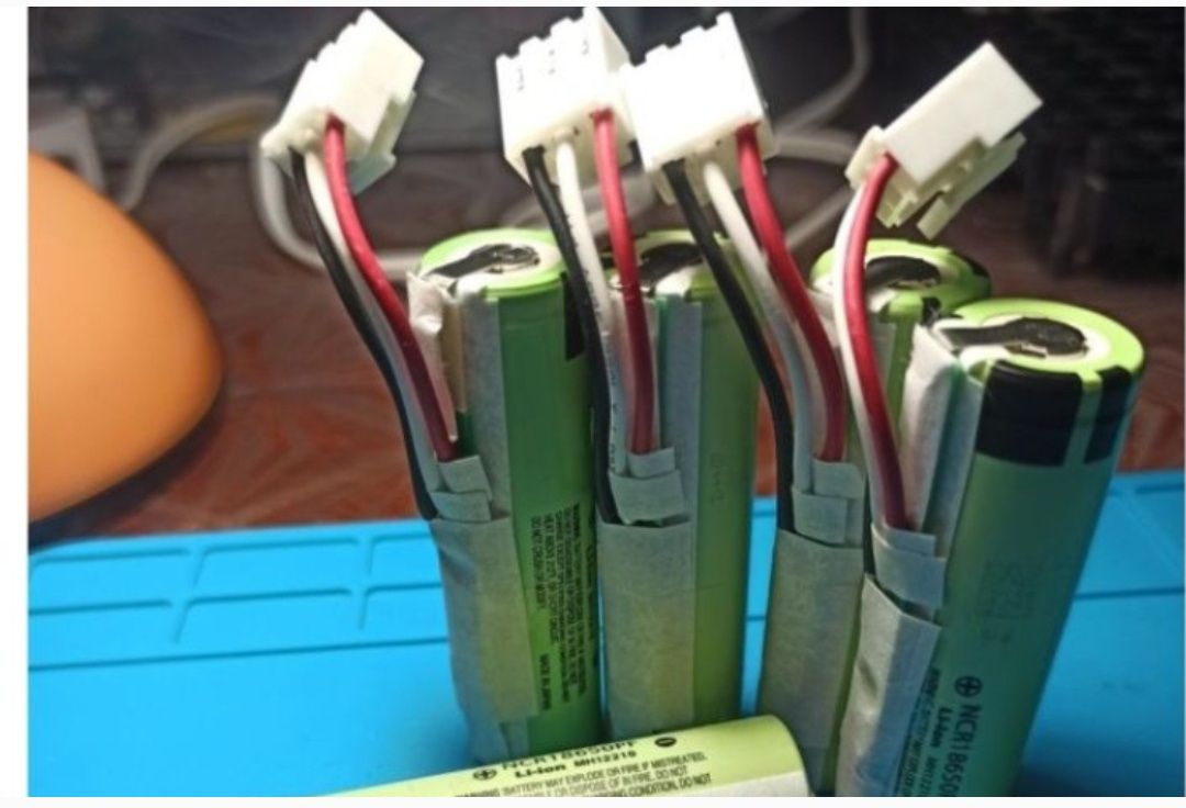 2500mAh 10A Panasonic акумулятори 18650