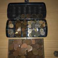 Coleção de moedas antigas