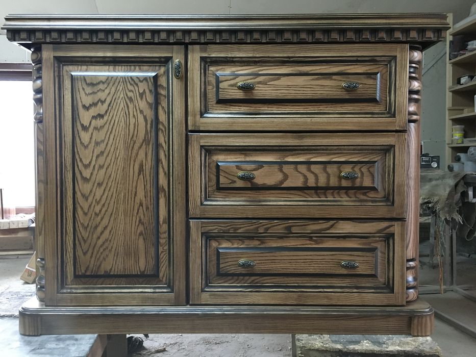 Комод «Анна», комод з масиву, дубовий комод.