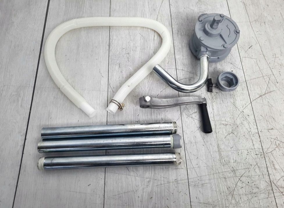 Ręczna pompa korbowa do beczek z oleje MZR-04/ 200 litrów G2 adapter