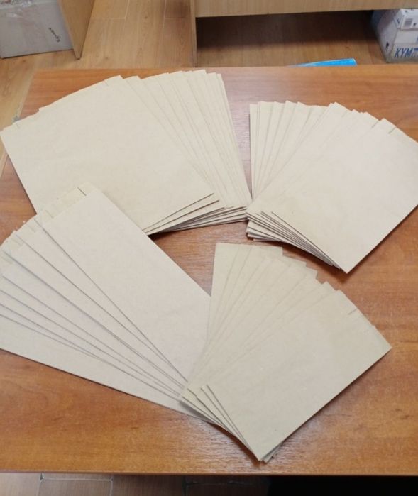 Крафт саше пакет бурый для выпечки