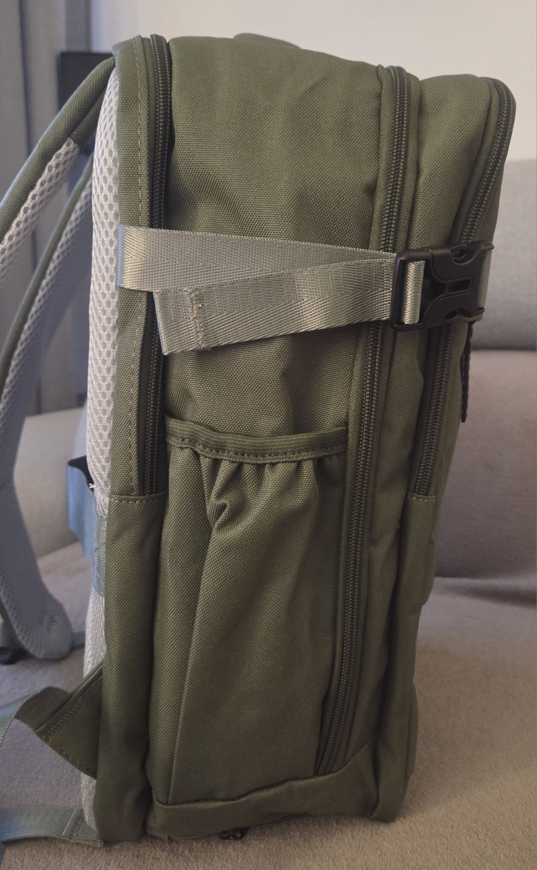 Mochila Caqui hexagono