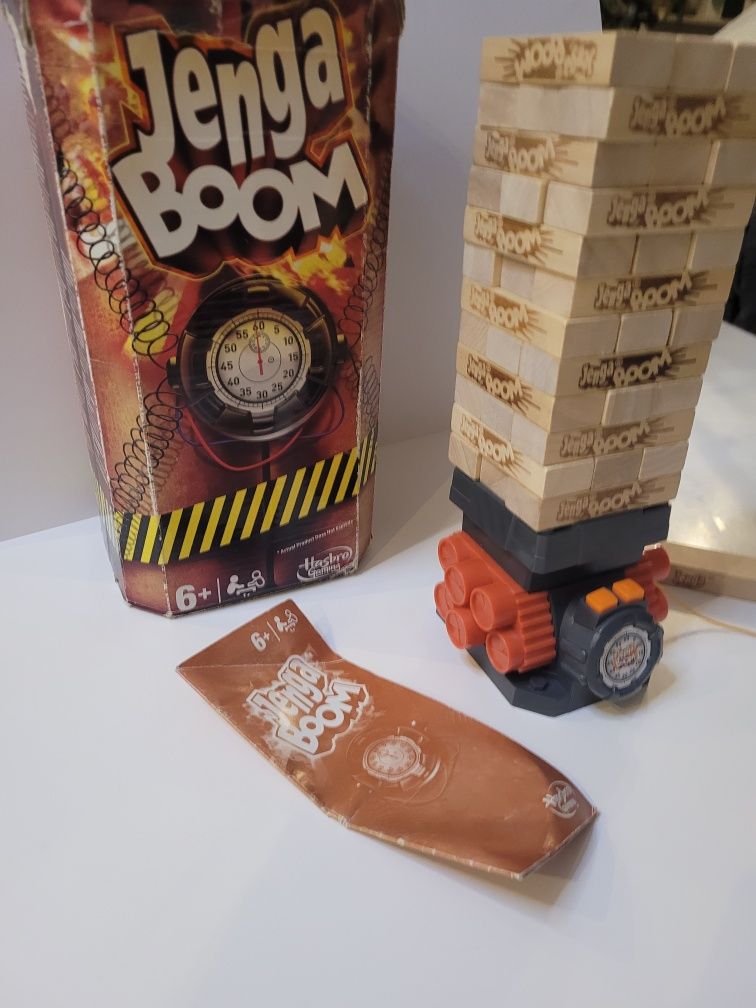 JENGA BOOM tykająca bomba gra HASBRO