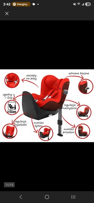 Fotelik Cybex Siron Z i-size