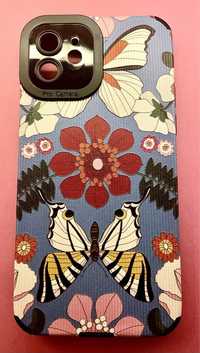 Iphone 12 etui kwiaty