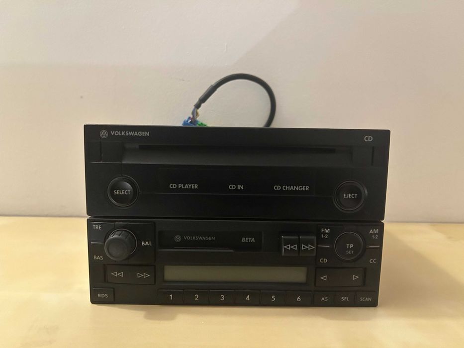 Radio vw beta + zmieniarka CD