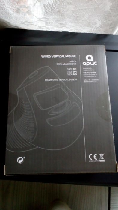 Aplic Optical Vertical Mouse Przewodowa