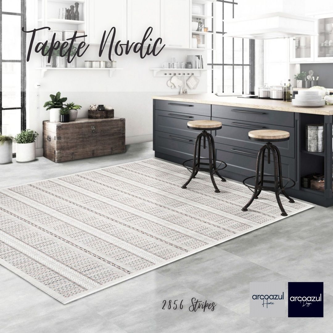 Tapete Nordic - 80x150cm - Varias cores e medidas By Arcoazul