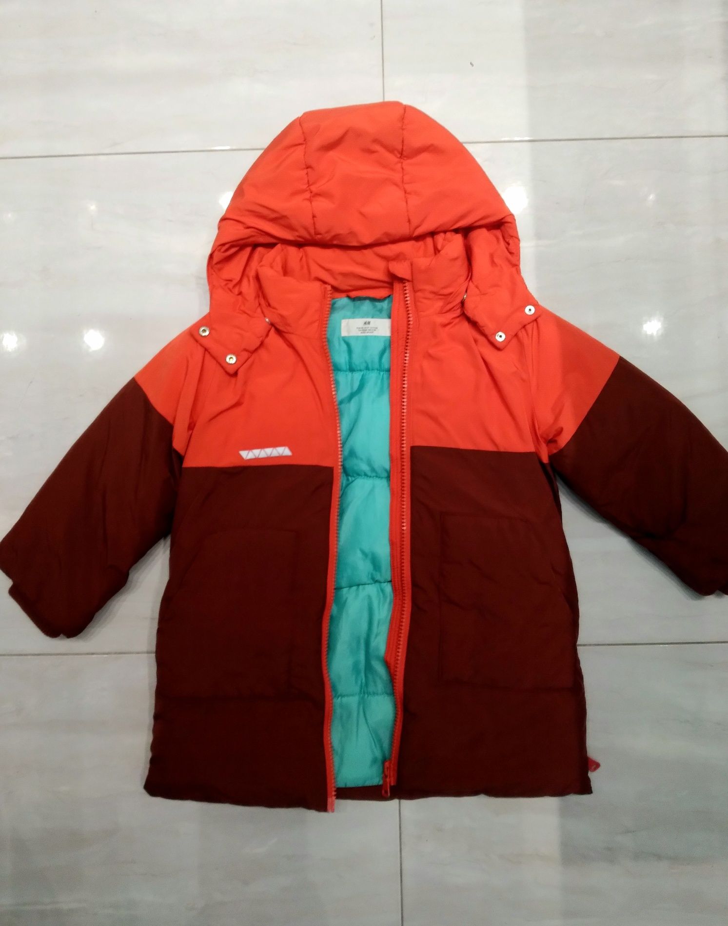 Zimowa kurtka H&M r. 110 5-6 lat