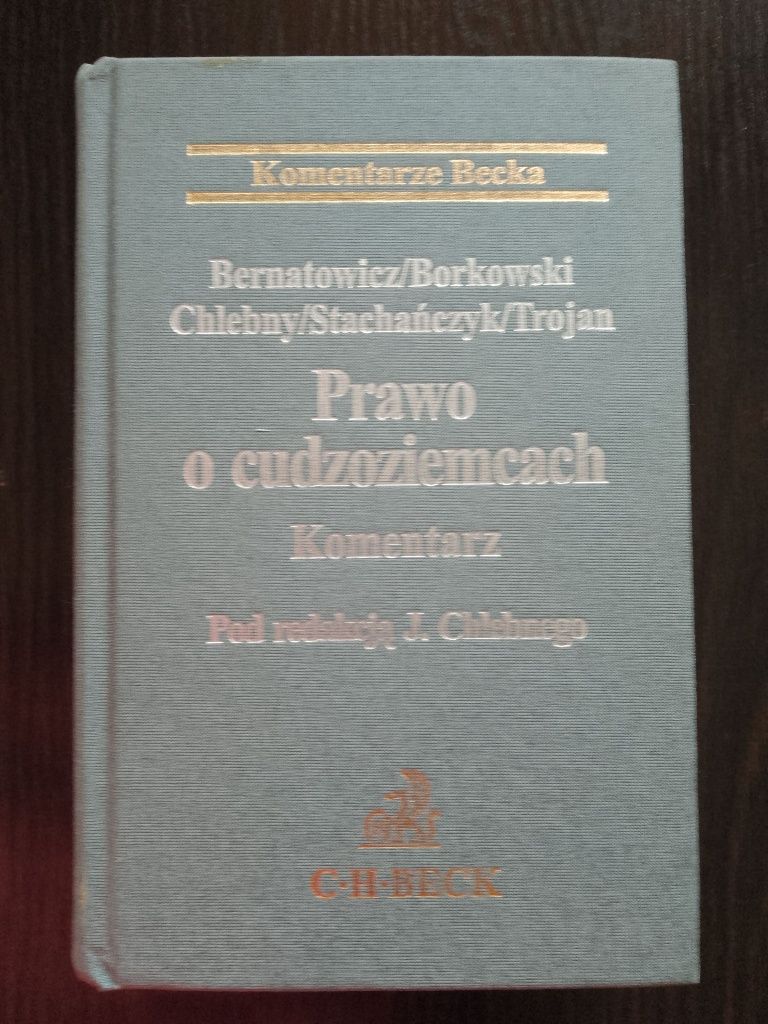 Prawo o cudzoziemcach komentarz - Chlebny - jak NOWA