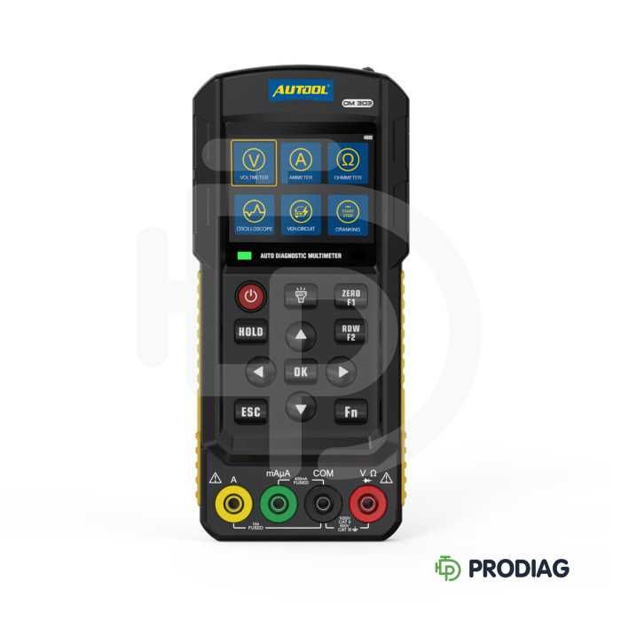 AUTOOL DM303 - автомобільний мультиметр-осцилограф