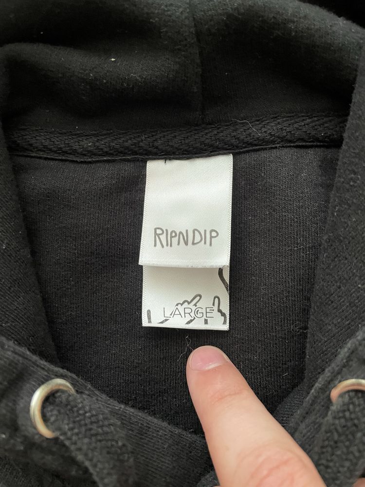 Худі RipNdip з принтом на рукаві