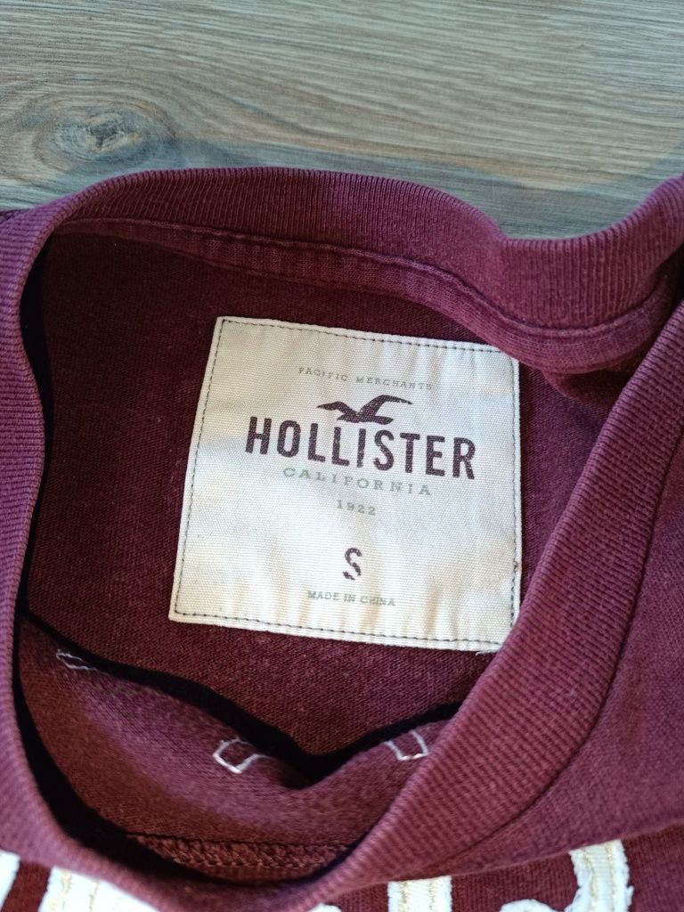 T-shirt męski chłopięcy młodzieżowy koszulka krótki rękaw Hollister S