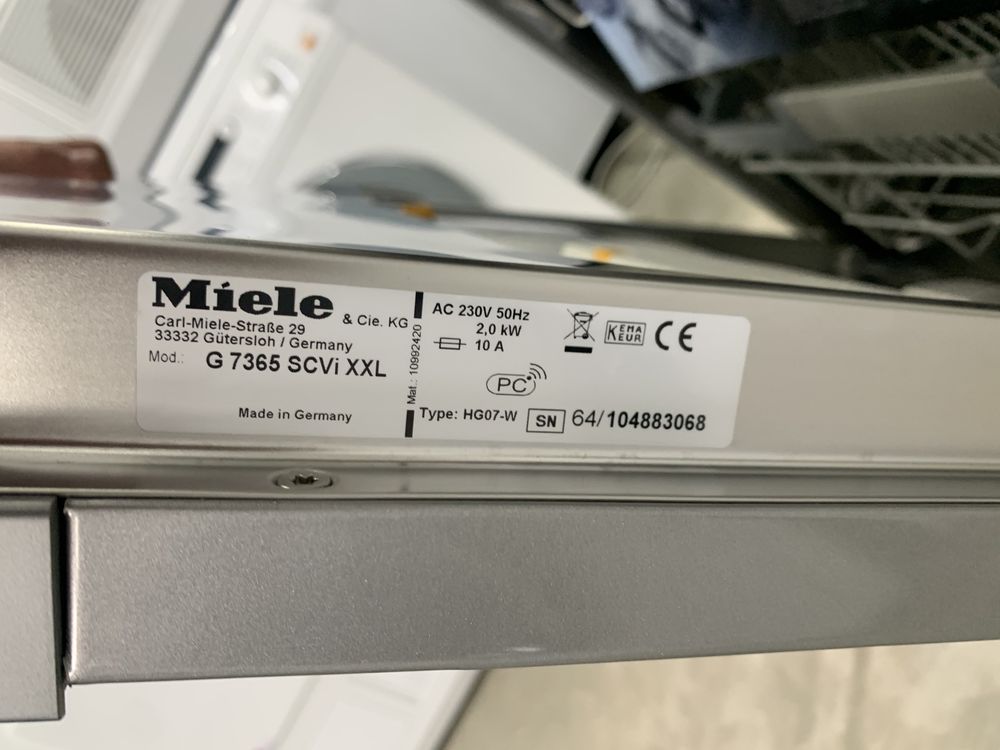 Посудомийна машина Miele G 7365 SCVI AutoDos посудомоечная машина