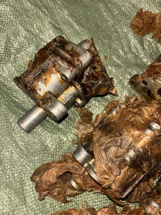 Масляний насос 2xсекційний газ53.66 3307. Паз нові