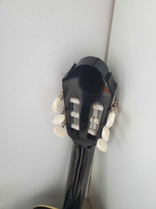 3/4 класична гітара чорна для дітей до 12 років