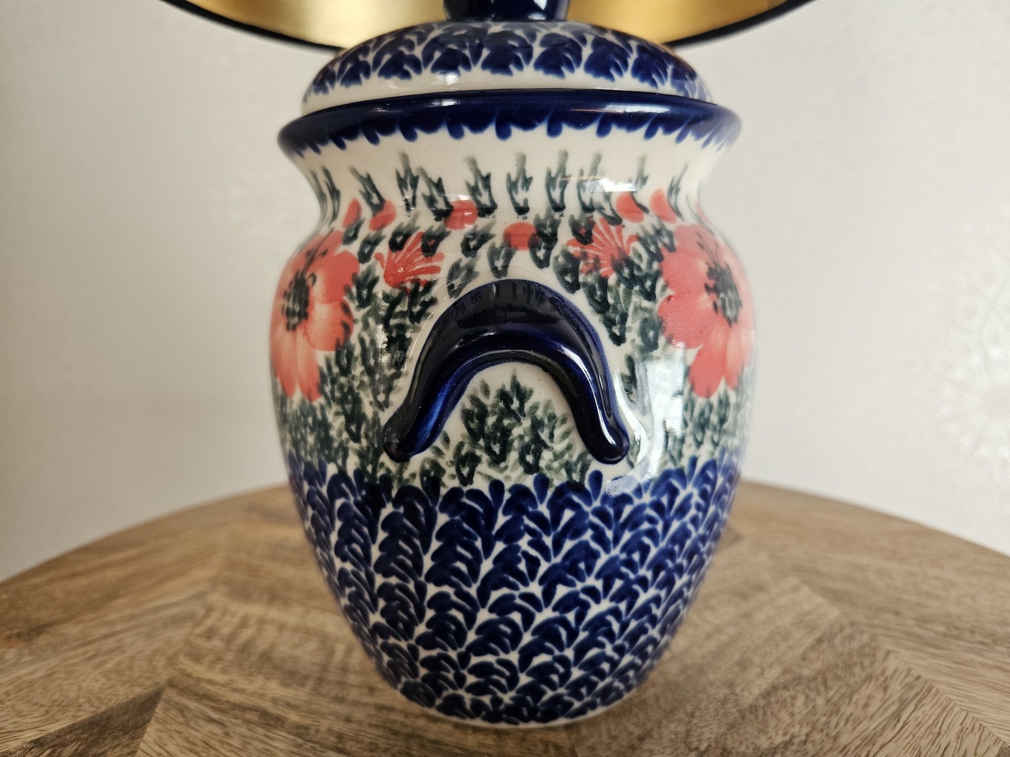 Lampa ceramiczna Bolesławiec