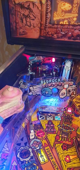 Fliper flipper pinball The FLINTSTONES