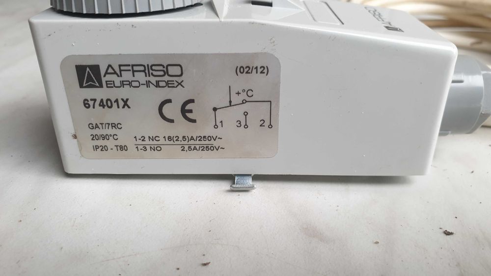 Termostat przylgowy AFRISO 67401X 20÷90°C