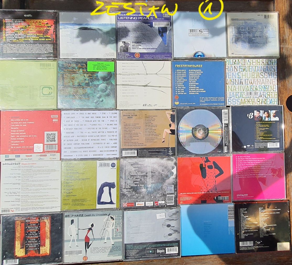 Płyty CD cena za całe 2 zestawy