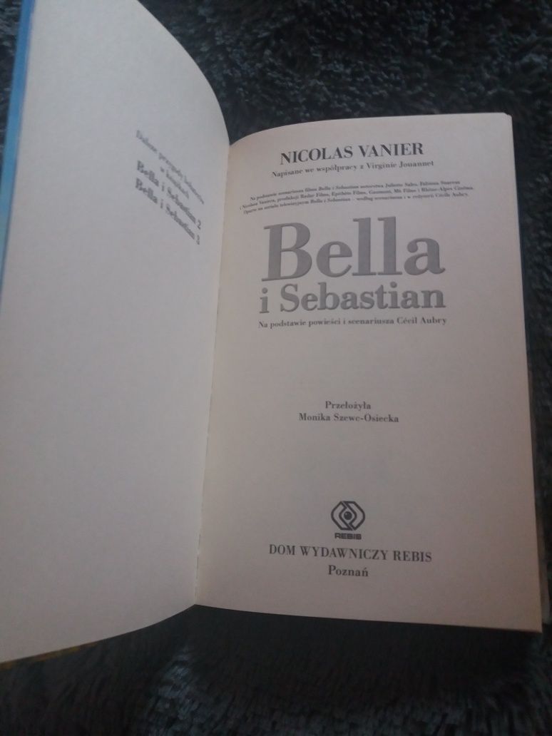 Ksiazka pt .Bella i Sebastian