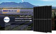 panel fotowoltaiczny moduł JA Solar  420W Jinko Longi 245brutto
