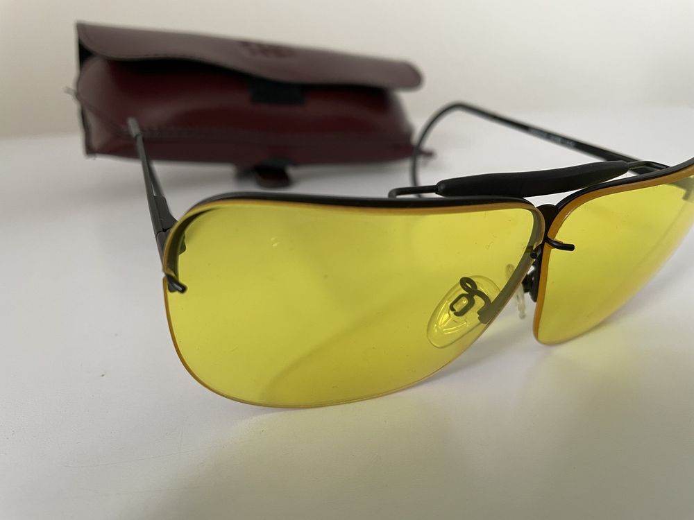 Óculos de proteçao para tiro RE com 3 pares de lentes