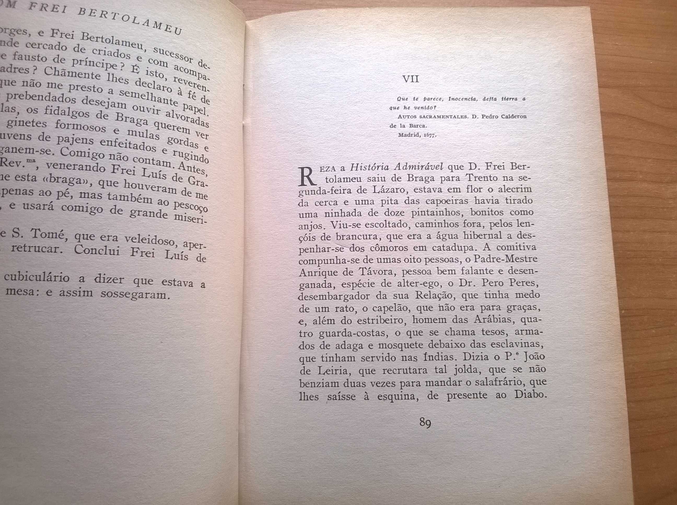 Dom Frei Bertolameu + As Três Desgraças Teologais - Aquilino Ribeiro